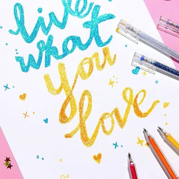 Color-Changing Fluorescent Greeting Card Colored Pens - Picture 5 of 7